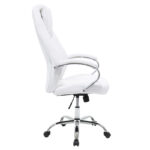 Καρέκλα γραφείου διευθυντή Sonar  pu λευκό