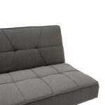 Καναπές-κρεβάτι Travis  3θέσιος με ύφασμα γκρι 175x83x74εκ