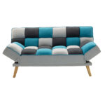 Καναπές - κρεβάτι Andy  3θέσιος με ύφασμα πολύχρωμο 178x91x86εκ