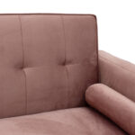 Καναπές-κρεβάτι Success  3θέσιος βελούδο σάπιο μήλο 190x80x84εκ