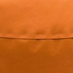 Πουφ πολυθρόνα Norm PRO  υφασμάτινο αδιάβροχο πορτοκαλί