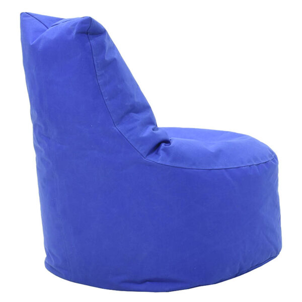 Πουφ πολυθρόνα Norm PRO  υφασμάτινο αδιάβροχο μπλε