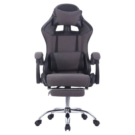 Καρέκλα γραφείου Winner gaming  PVC-ύφασμα μαύρο