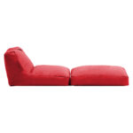Πολυθρόνα πουφ-κρεβάτι Dreamy  αδιάβροχο κόκκινο