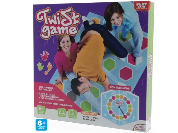 Επιδαπέδιο Παιχνίδι Ισορροπίας Twist Game Για 2+ Παίχτες Για 6+ Ετών