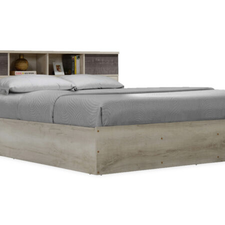 Κρεβάτι διπλό OLYMPUS  χρώμα castillo-toro 160x200εκ