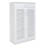 Παπουτσοθήκη-ντουλάπι SANTE  20 ζεύγων χρώμα λευκό 80x37x123εκ