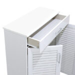 Παπουτσοθήκη-ντουλάπι SANTE  20 ζεύγων χρώμα λευκό 80x37x123εκ
