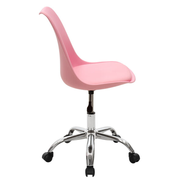 Καρέκλα γραφείου εργασίας Gaston II  PP-PU ροζ