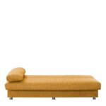 Καναπές Κρεβάτι Τριθέσιος  LAURA Μουσταρδί 190x75x80cm