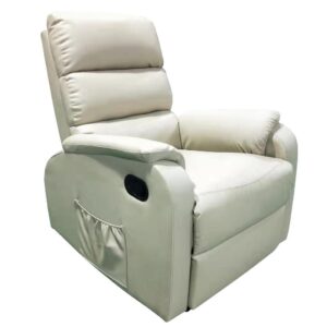Πολυθρόνα  Relax Με Μασάζ ΗΑΝΑ Μπεζ PU 77x90x99cm