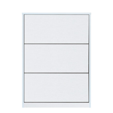 Παπουτσοθήκη  DORIT Λευκό Μοριοσανίδα/Μελαμίνη 73x24x113.2cm