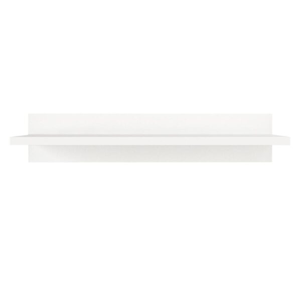 Ράφι Τοίχου  EMBER Λευκό Μοριοσανίδα/Μελαμίνη 60x24x12cm