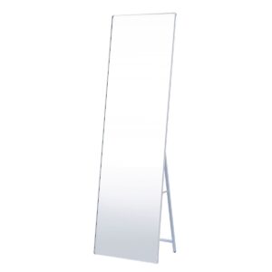 Καθρέπτης Δαπέδου EBOLI Ασημί Μέταλλο/Γυαλί 50x33x169cm