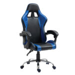 Καρέκλα Γραφείου  Gaming BRAY Μπλε/Μαύρο PVC 67x50x120-127cm
