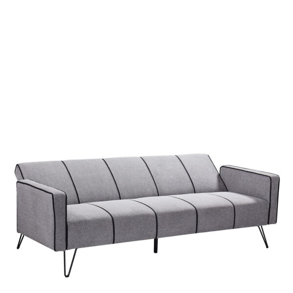 Καναπές Κρεβάτι BELLINI Γκρι 201x89x82cm