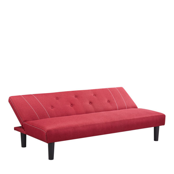 Καναπές Κρεβάτι ASTRI Κόκκινο 180x77x73cm