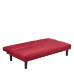 Καναπές Κρεβάτι ASTRI Κόκκινο 180x77x73cm