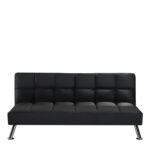 Καναπές Κρεβάτι ALIKA Σκούρο Γκρι 190x92x83cm