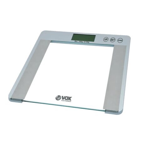 Ζυγαριά Σώματος Ψηφιακή 100g/150kg Inox/Διάφανο VOX KA 12-01
