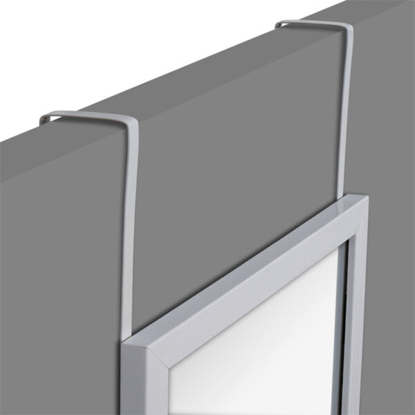 Καθρέπτης πόρτας PWD-0111  polyresin-ασημί 34x1.7x94εκ