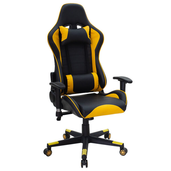 Καρέκλα γραφείου gaming Miel  PU μαύρο-κίτρινο