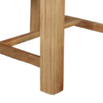 Καρέκλα Celine  μασίφ ξύλο ακακίας καρυδί
