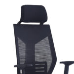 Καρέκλα γραφείου διευθυντή Commend  ύφασμα mesh μαύρο