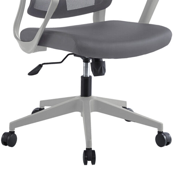 Καρέκλα γραφείου διευθυντή Flexibility mend  ύφασμα mesh γκρι
