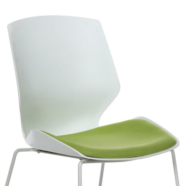 Καρέκλα γραφείου επισκέπτη Genuine  PP λευκό-πράσινο
