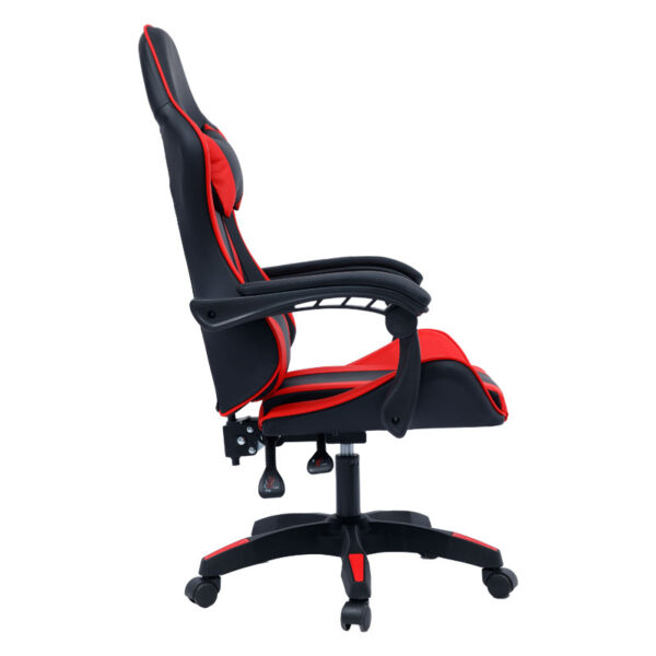 Καρέκλα γραφείου gaming William  PU μαύρο-κόκκινο