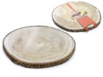 Δίσκος Σερβιρίσματος  Αλλαντικών/Τυριών Κορμός Δέντρου Φ33x2.5cm