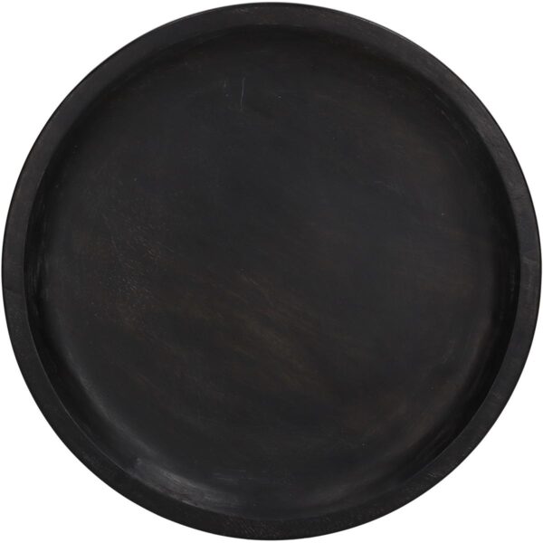 Δίσκος  Μαύρο Ξύλο 25.4x25.4x2.5cm