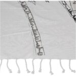 Πετσέτα Χαμάμ Φοίνικας Λευκό Βαμβακερό 100x180cm