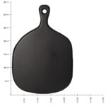 Επιφάνεια Κοπής  Μαύρο Ξύλο 34x23.5x1.5cm
