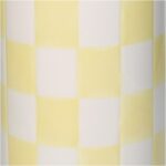 Βάζο  Σκακιέρα Κίτρινο Δολομίτης 10.7x10.7x30.7cm