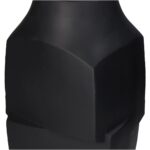 Βάζο Μαύρο Αλουμίνιο 17.5x14.5x36cm