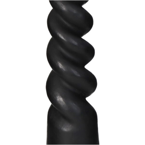 Κερί Στριφτό Κώνος Μαύρο 5.5x5.5x30cm