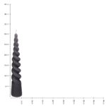 Κερί Σπιράλ Κώνος Λιλά 5.5x5.5x30cm