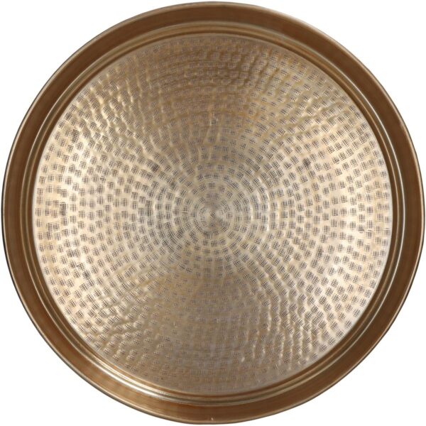 Δίσκος  Χρυσό Αλουμίνιο 46x46x5cm