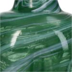 Βάζο Πράσινο Γυαλί 14.5x14.5x15cm