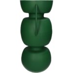 Βάζο  Πράσινο Μέταλλο 24x17.5x40cm