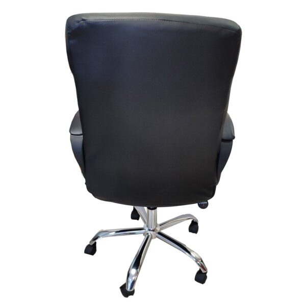 Καρέκλα Γραφείου  MEΛITH Μαύρο PU 60x71x105-113cm