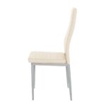 Καρέκλα  ROSE Μπεζ PVC 53x39x96cm