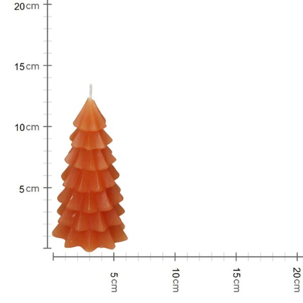 Κερί Δέντρο Φυσικό 6.5x6.5x12.5cm