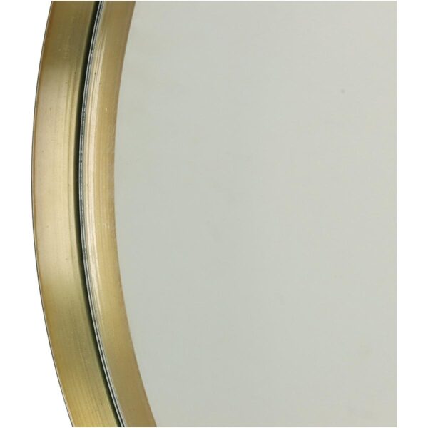 Καθρέπτης  Χρυσό Μέταλλο 43x2.5x43cm