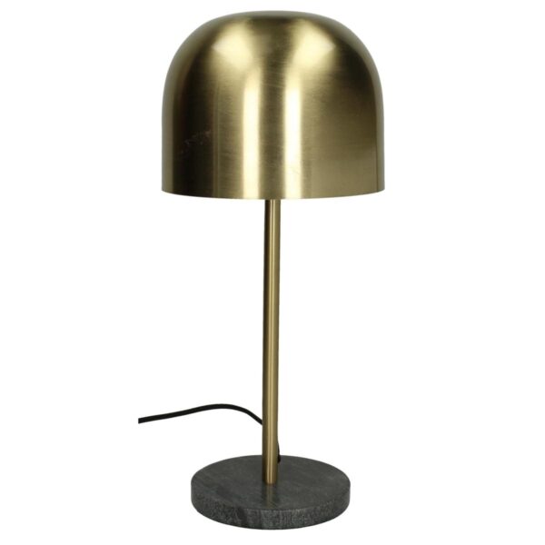 Επιτραπέζιο Φωτιστικό Χρυσό Μέταλλο 20x20x46cm
