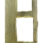 Διακοσμητικό Χρυσό Αλουμίνιο 40x10x45cm