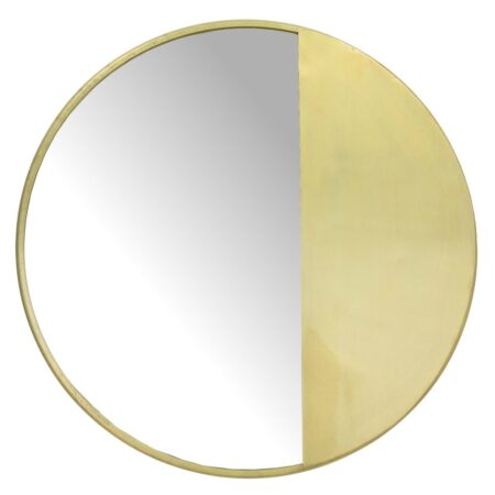 Καθρέπτης  Χρυσό Μέταλλο 40x2.5x40cm