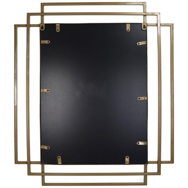 Καθρέπτης Χρυσό Μέταλλο 77x2.5x97cm